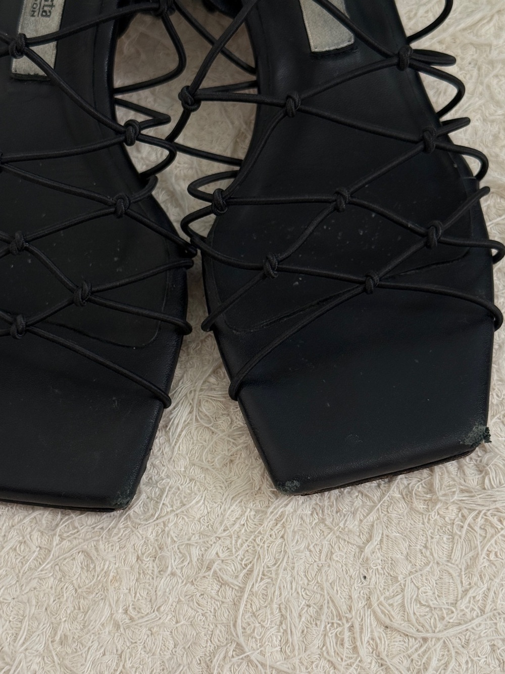 Miista Strappy 90s Style Sandals - Picture 3 of 4